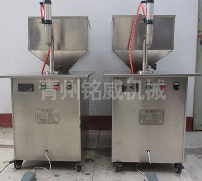 單頭芝麻醬灌裝機